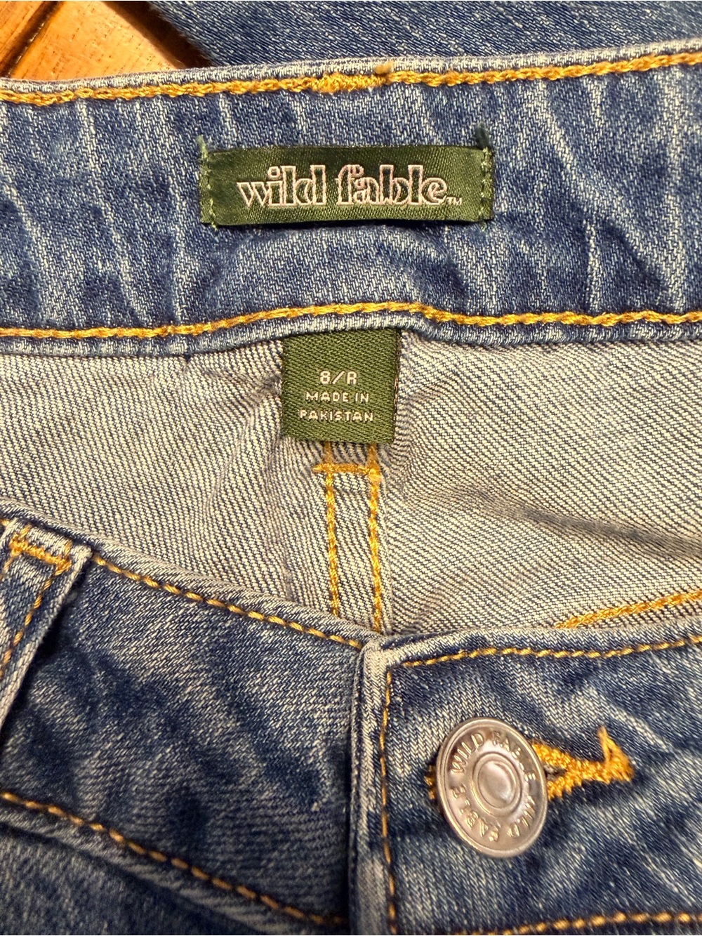 Wild Fable Women’s High Rise Baggy Jeans, Size 8 - Picture 5 of 7